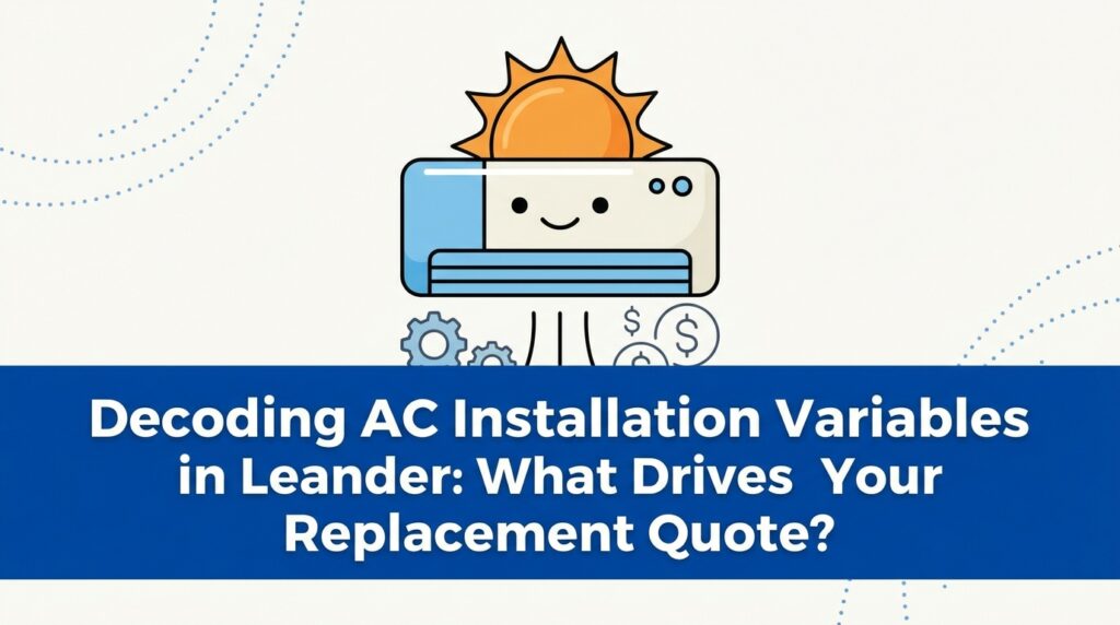 Decoding AC Installation Variables in Leander: What Drives Your Replacement Quote? — featured image